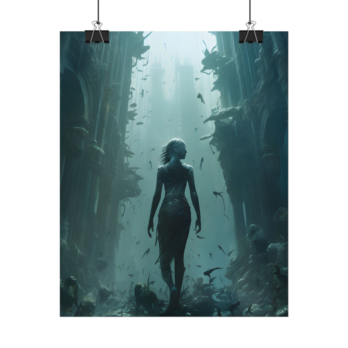 Ancient Underwater City: Hidden Ruins - Poster