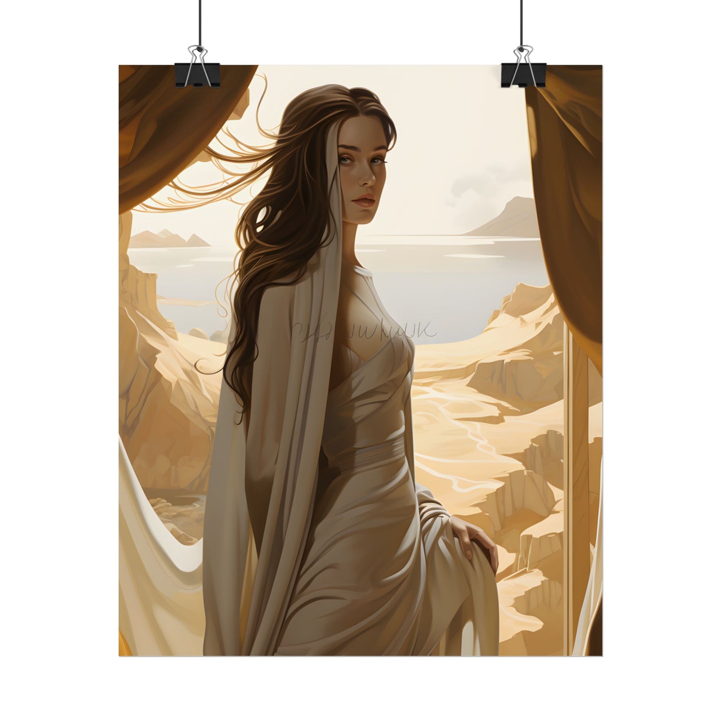 Artistic Book Cover: Unique Perspective - Poster