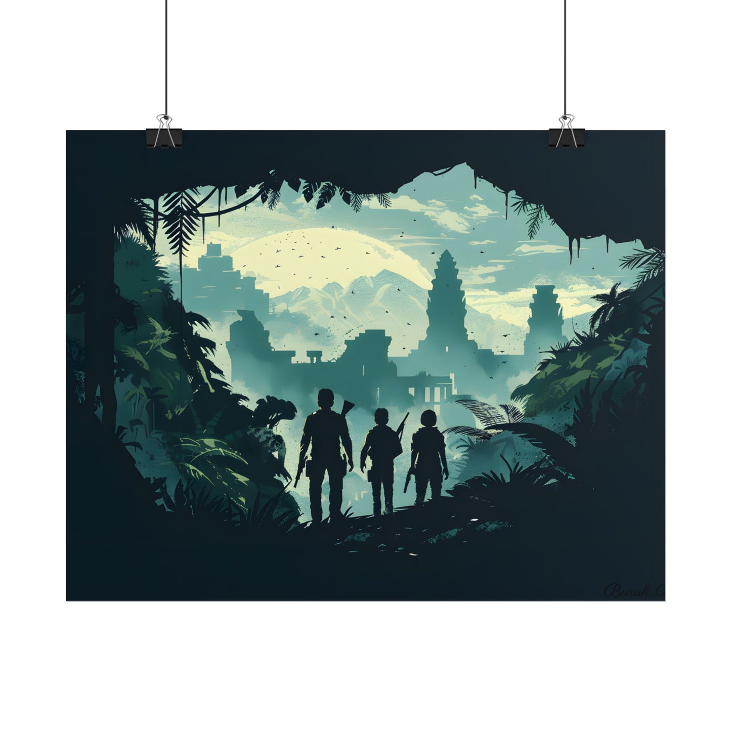Adventurous Pair: Heroes by Side - Poster