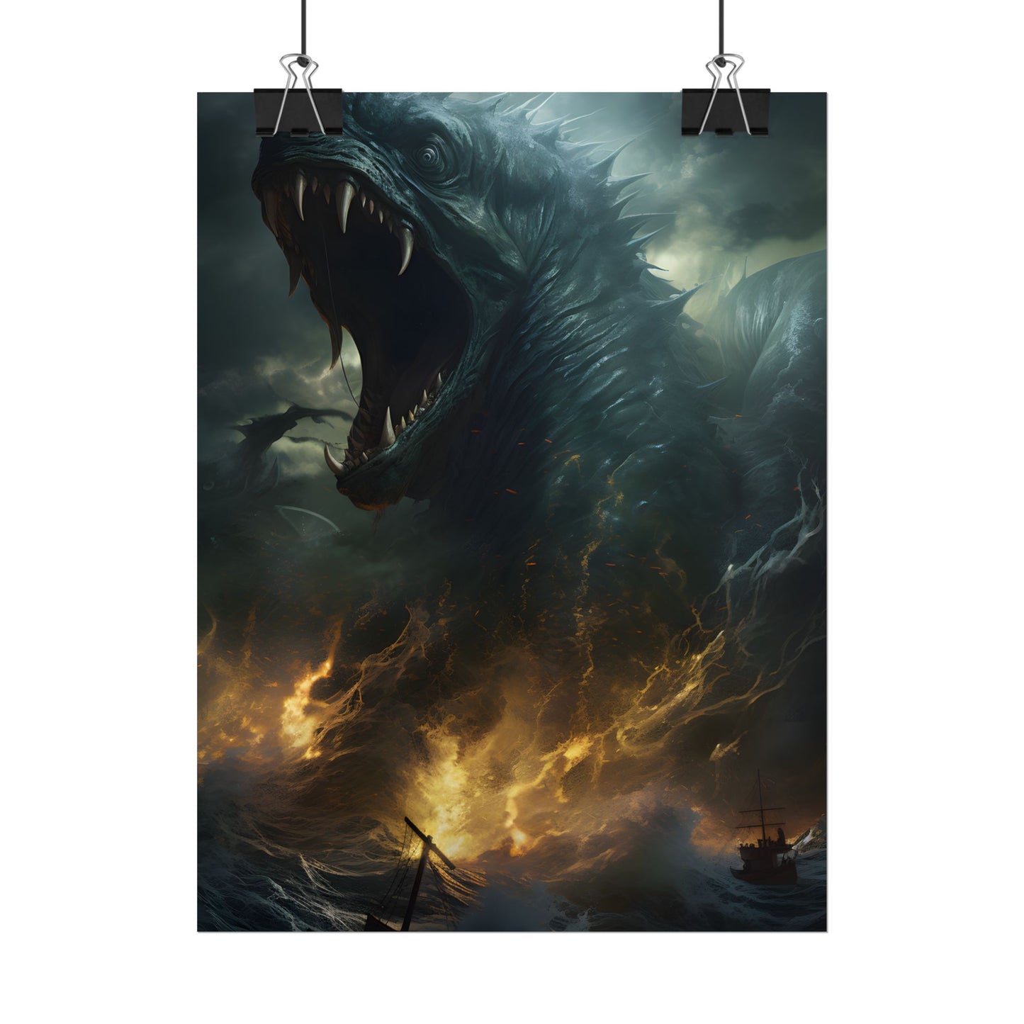 Ancient Sea Monsters: Mythical Creatures of Legend - Poster