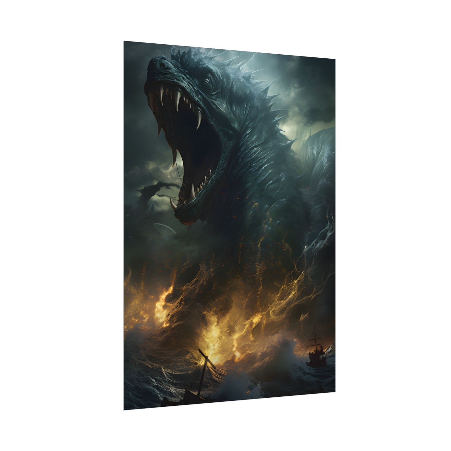 Ancient Sea Monsters: Mythical Creatures of Legend - Poster