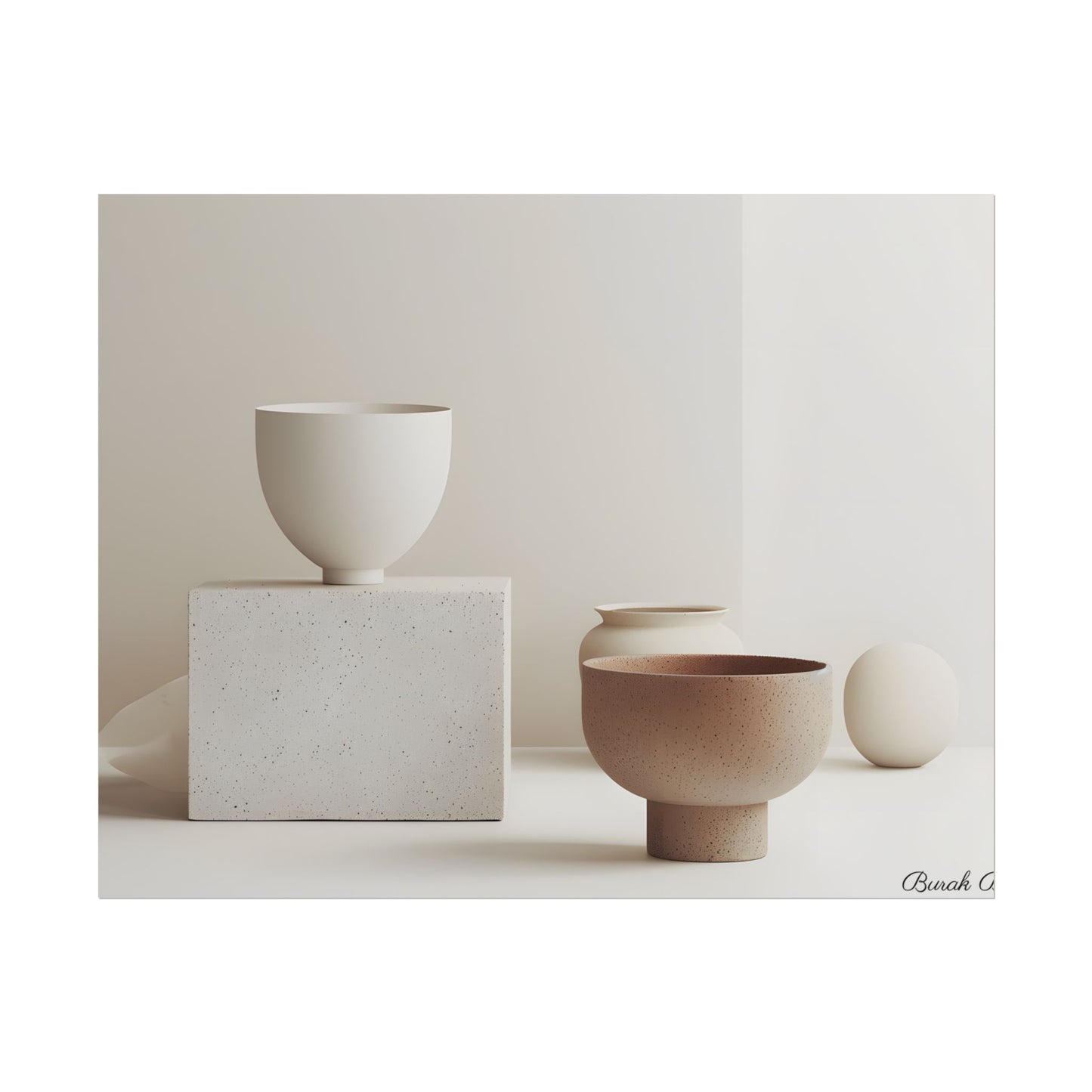 Minimalist Modern Geometry: Artwork Design Product - Poster