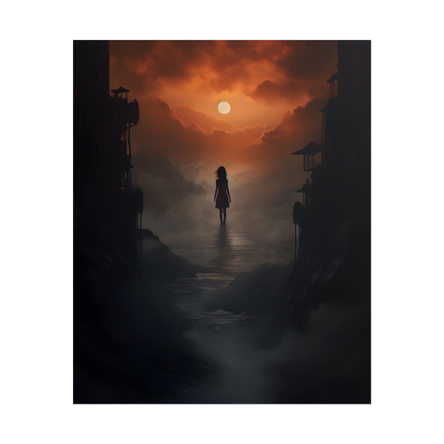 Three Fingers: Minimalist Hands Art - Poster