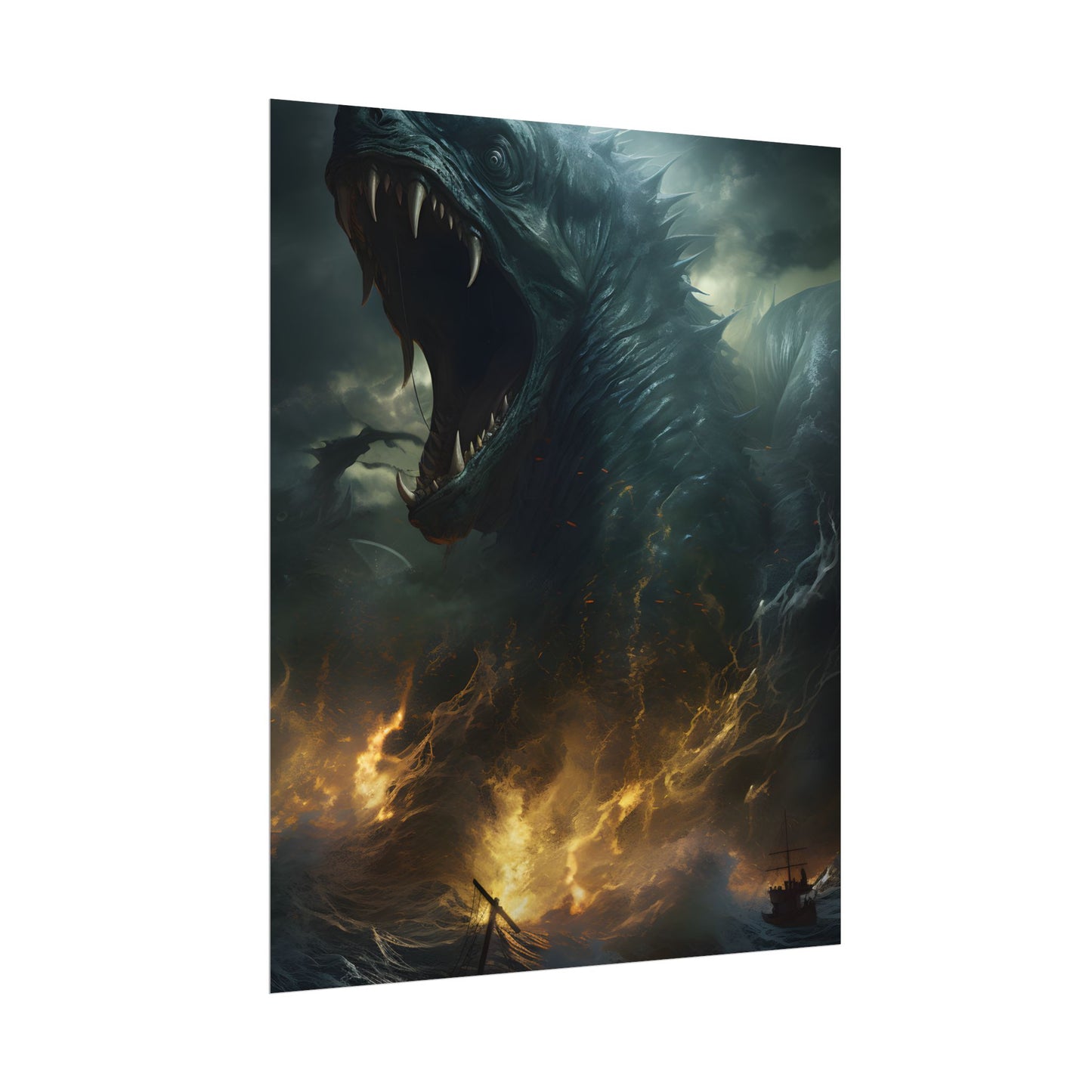 Ancient Sea Monsters: Mythical Creatures of Legend - Poster