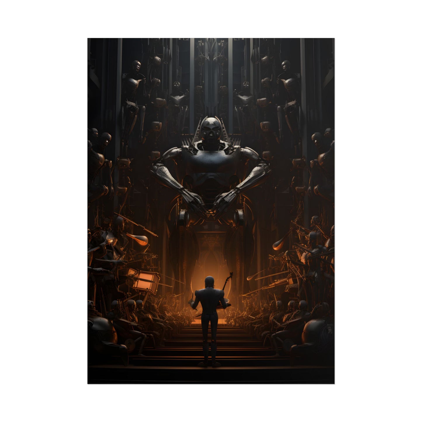 Robot Symphony: 6 Sentient Robots in Perfect Harmony - Poster
