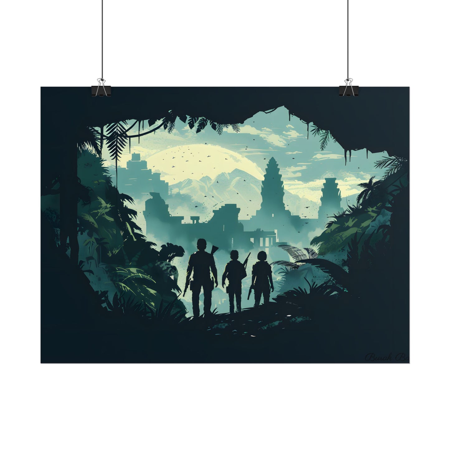 Adventurous Pair: Heroes by Side - Poster