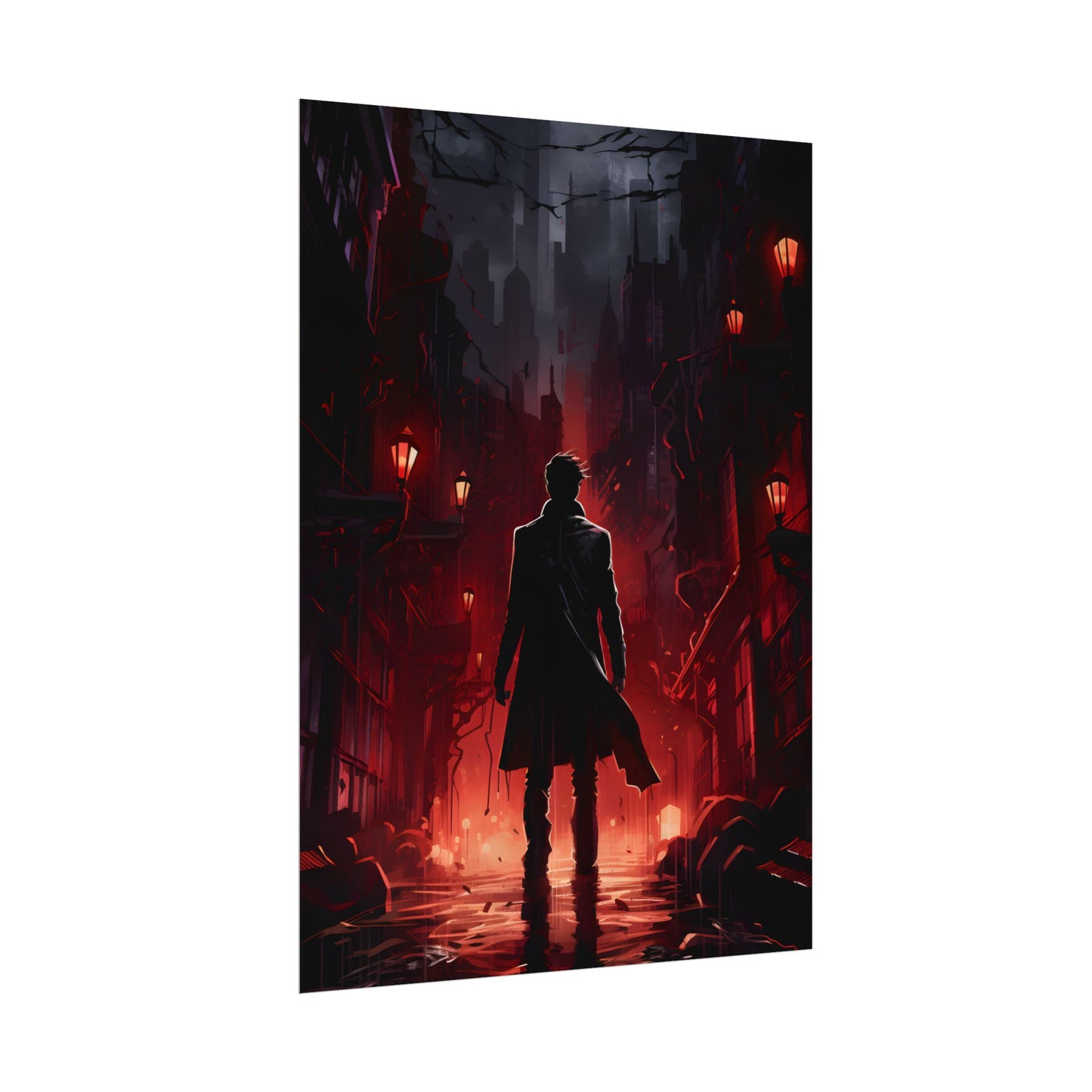 Urban Fantasy Detective: Dark City Mystery - Poster