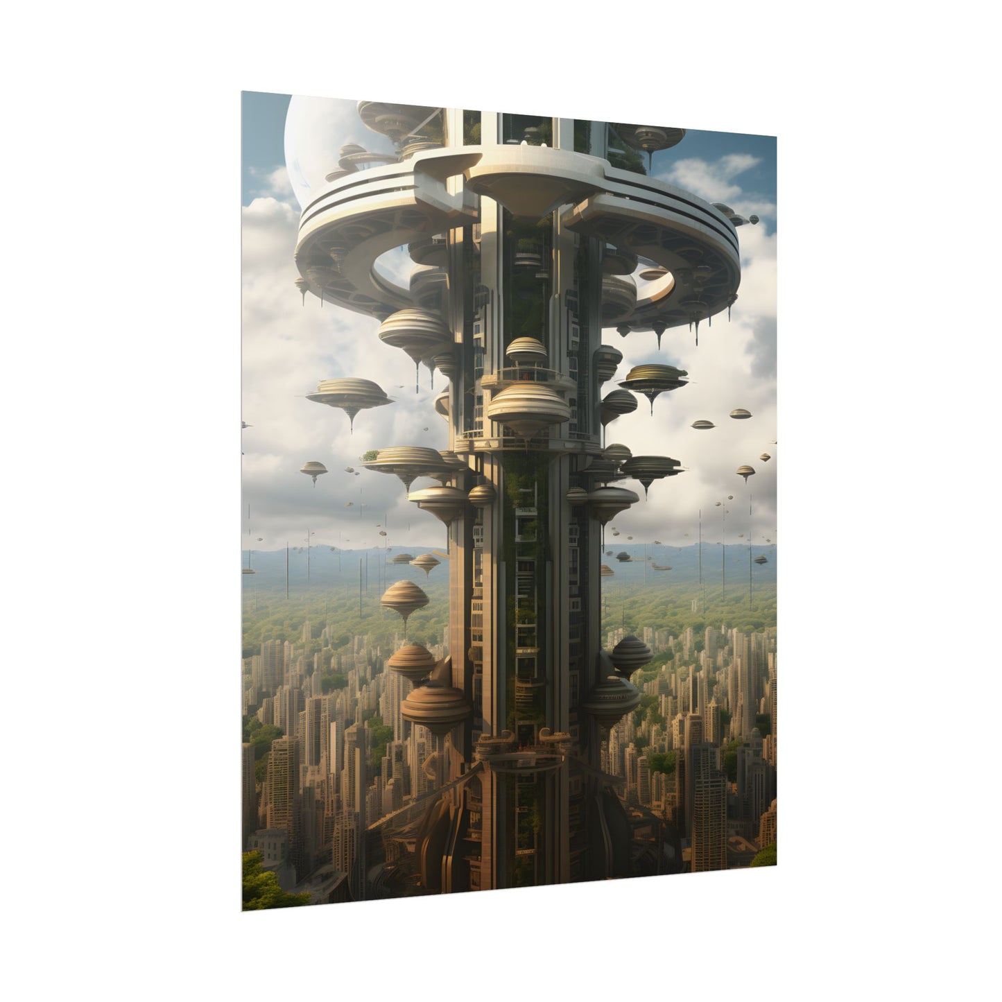 Dystopian Utopia Night: Community in City Public Space - Poster