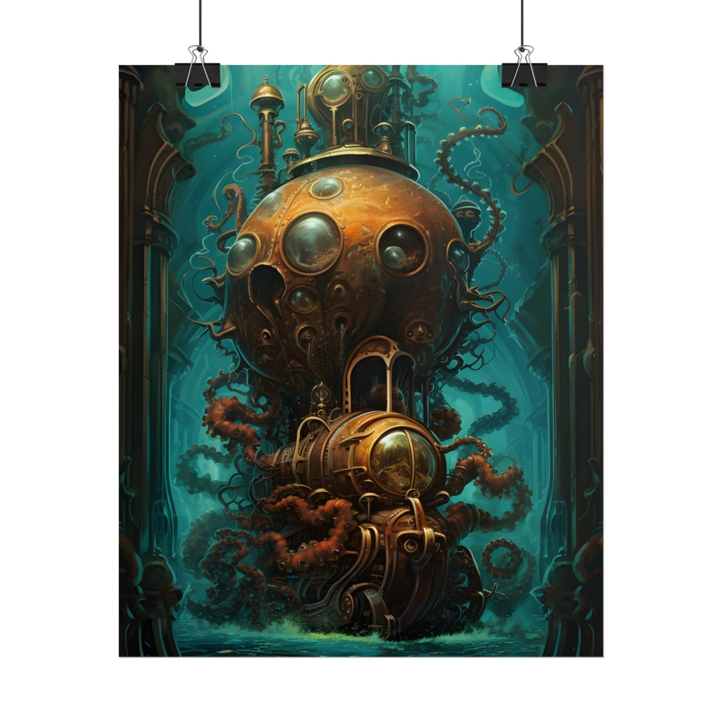 Underwater Steampunk Odyssey: A Captain Nemos Adventure - Poster
