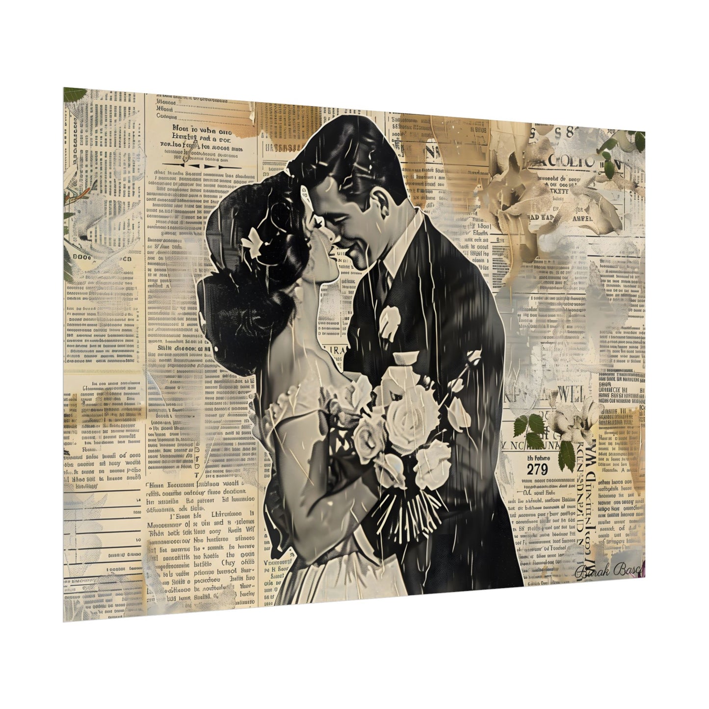 Vintage Romantic Couples: Whispers from the Past - Poster