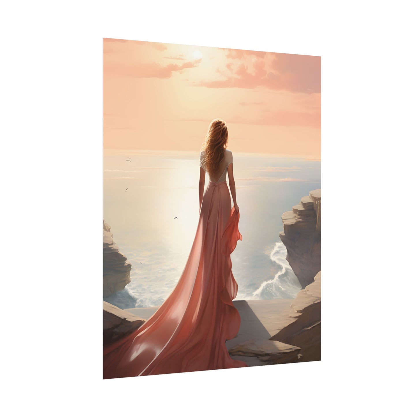 Studio Reflections: Moody Indoor Landscape - Poster