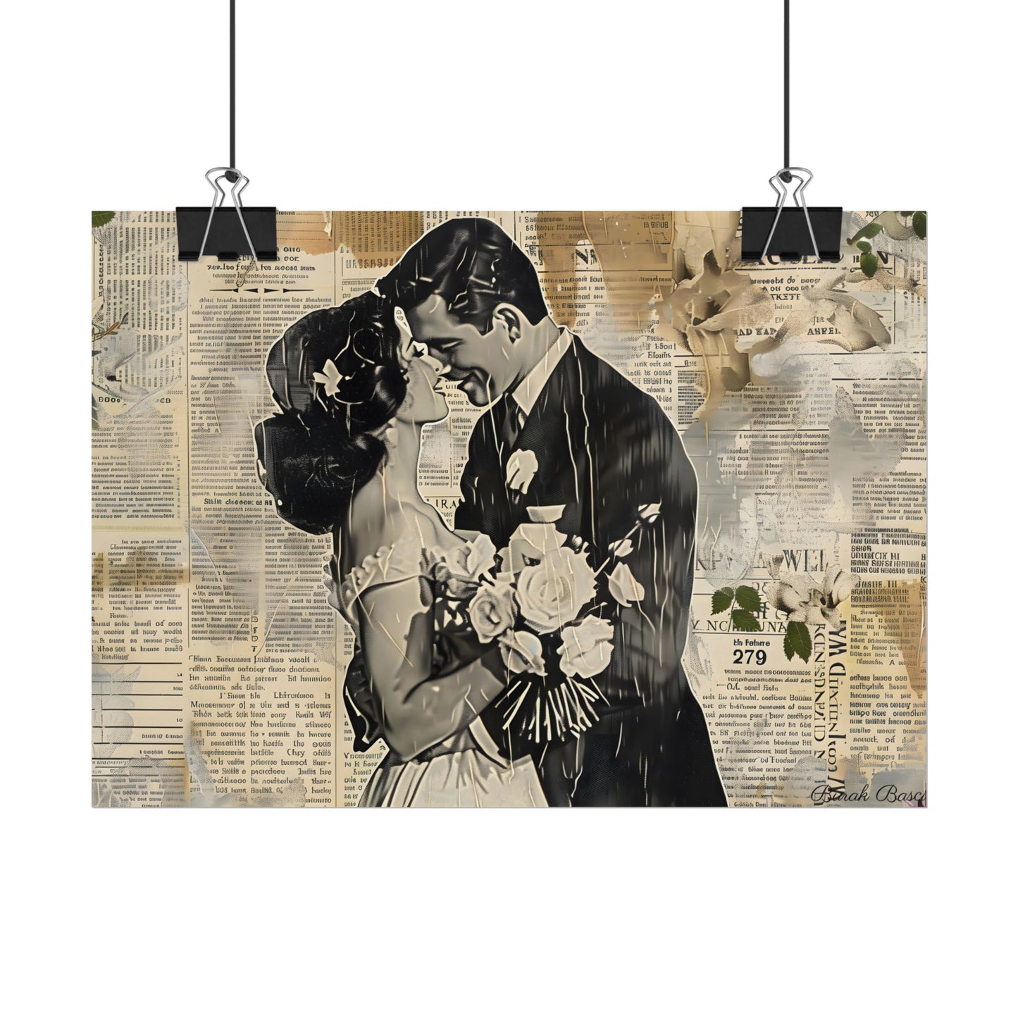 Vintage Romantic Couples: Whispers from the Past - Poster