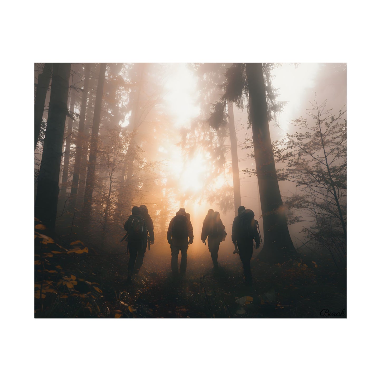 Adventure Through The Mysterious Forest: Group Expedition - Poster