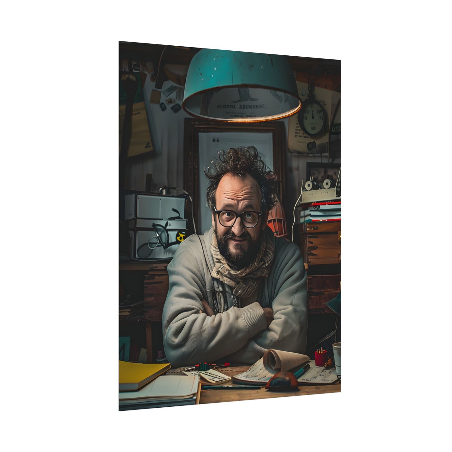 Reflecting On Self: Digital Artwork - Poster