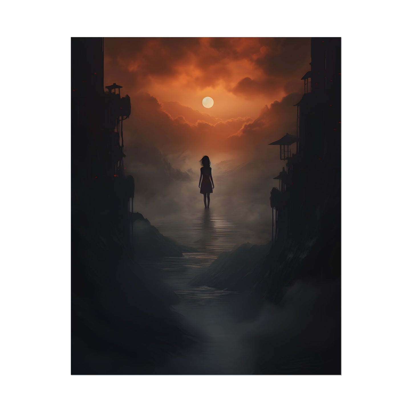 Three Fingers: Minimalist Hands Art - Poster
