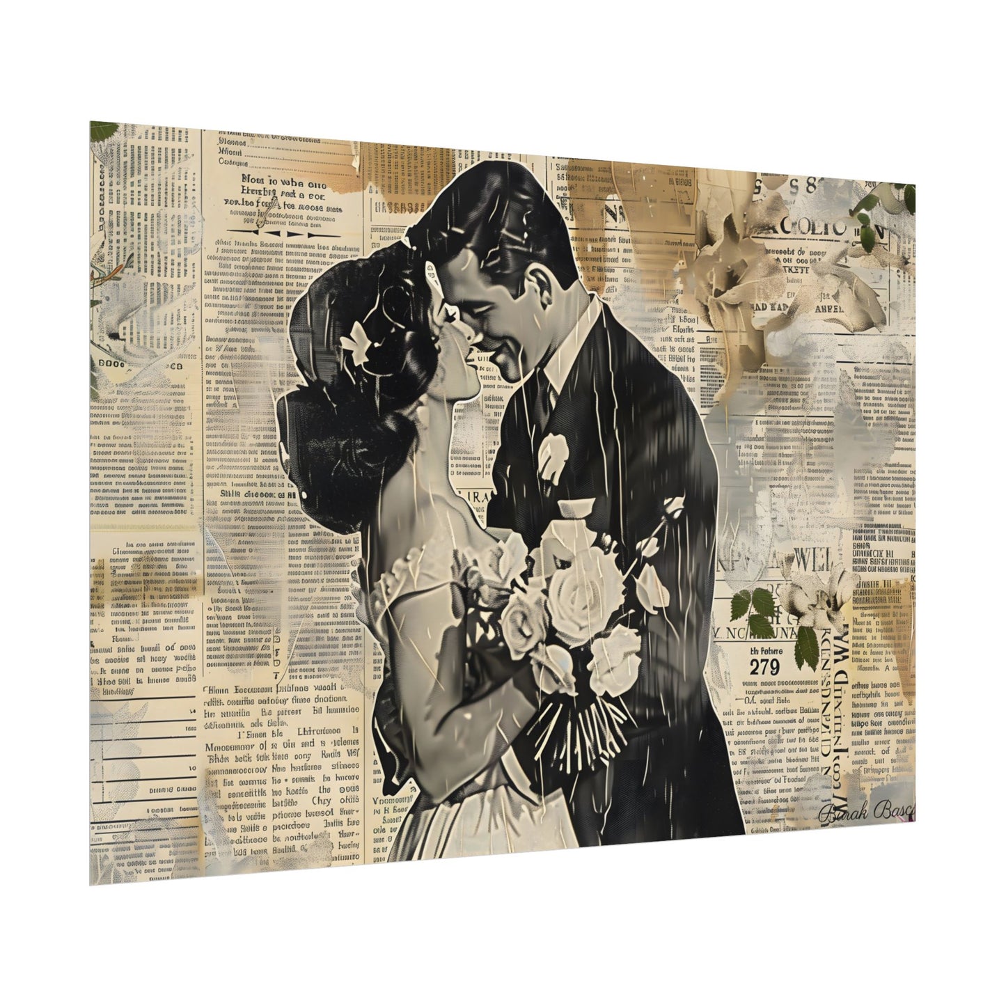 Vintage Romantic Couples: Whispers from the Past - Poster