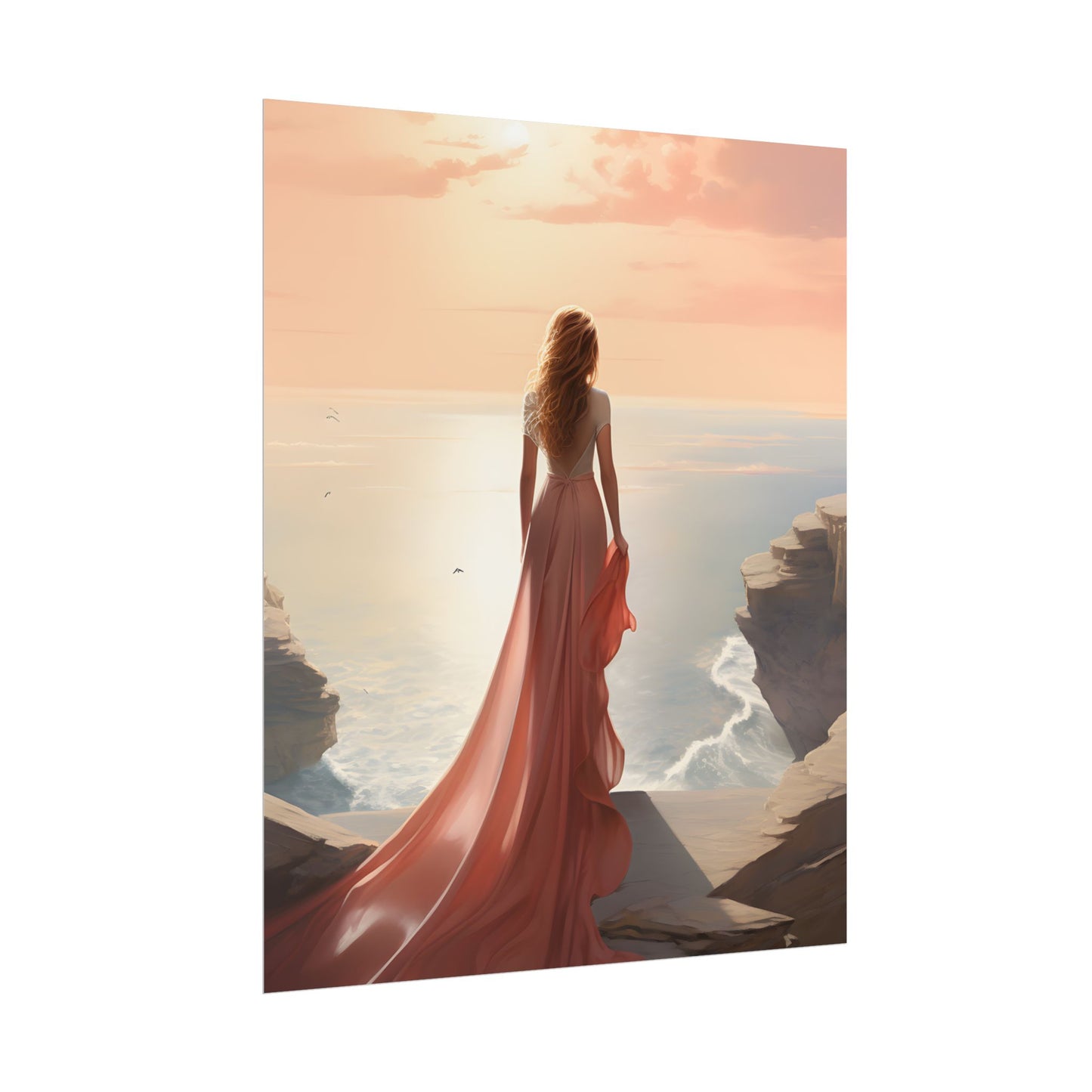 Studio Reflections: Moody Indoor Landscape - Poster