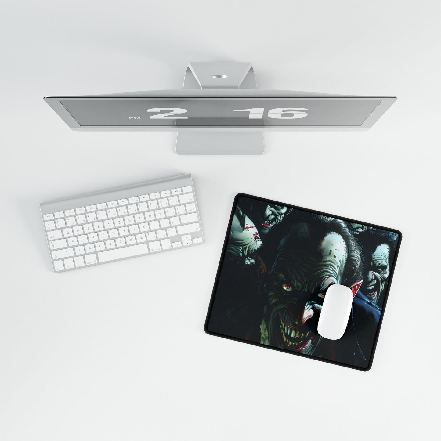 Mischievous Vampires: Gothic Group Artwork - Desk Mat