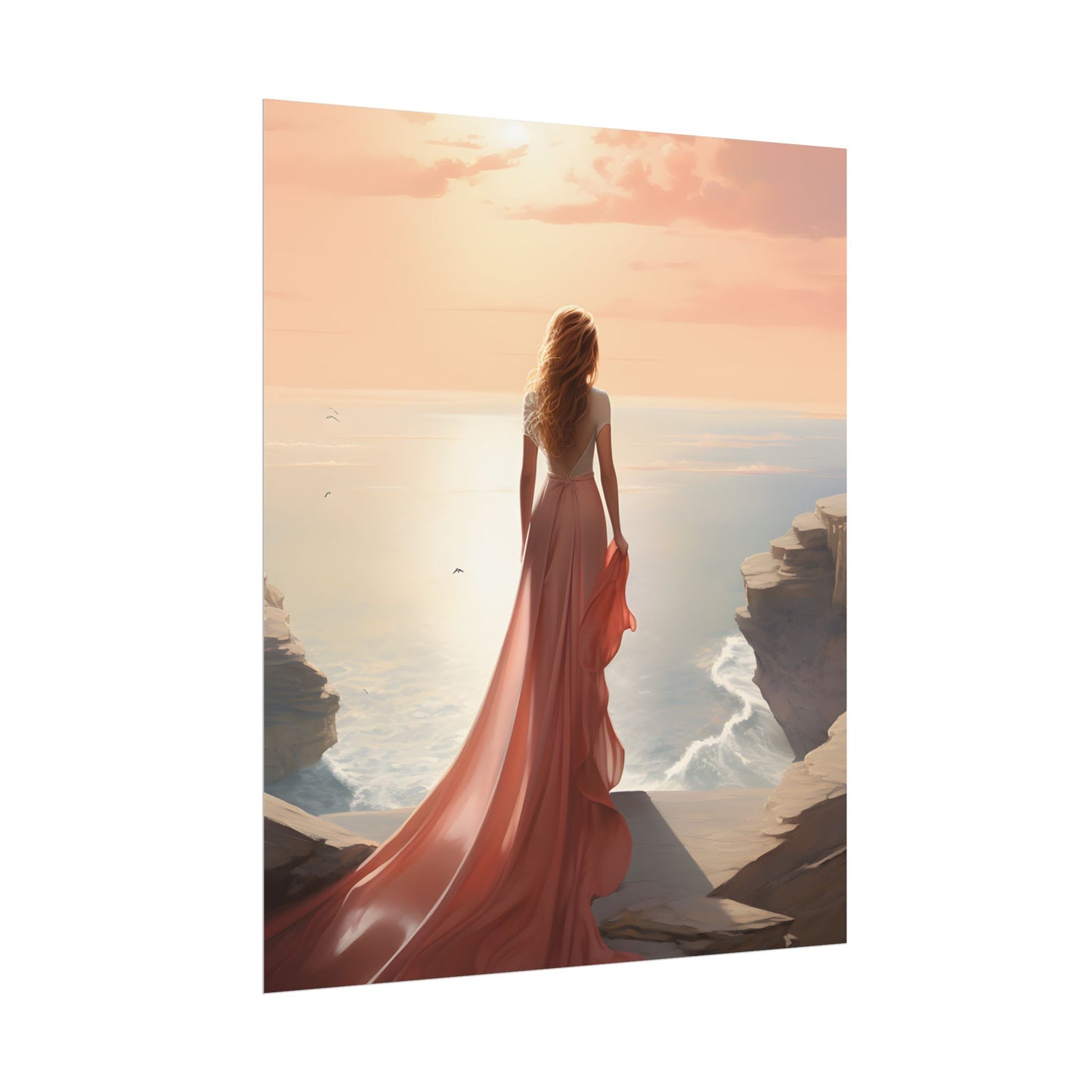 Studio Reflections: Moody Indoor Landscape - Poster
