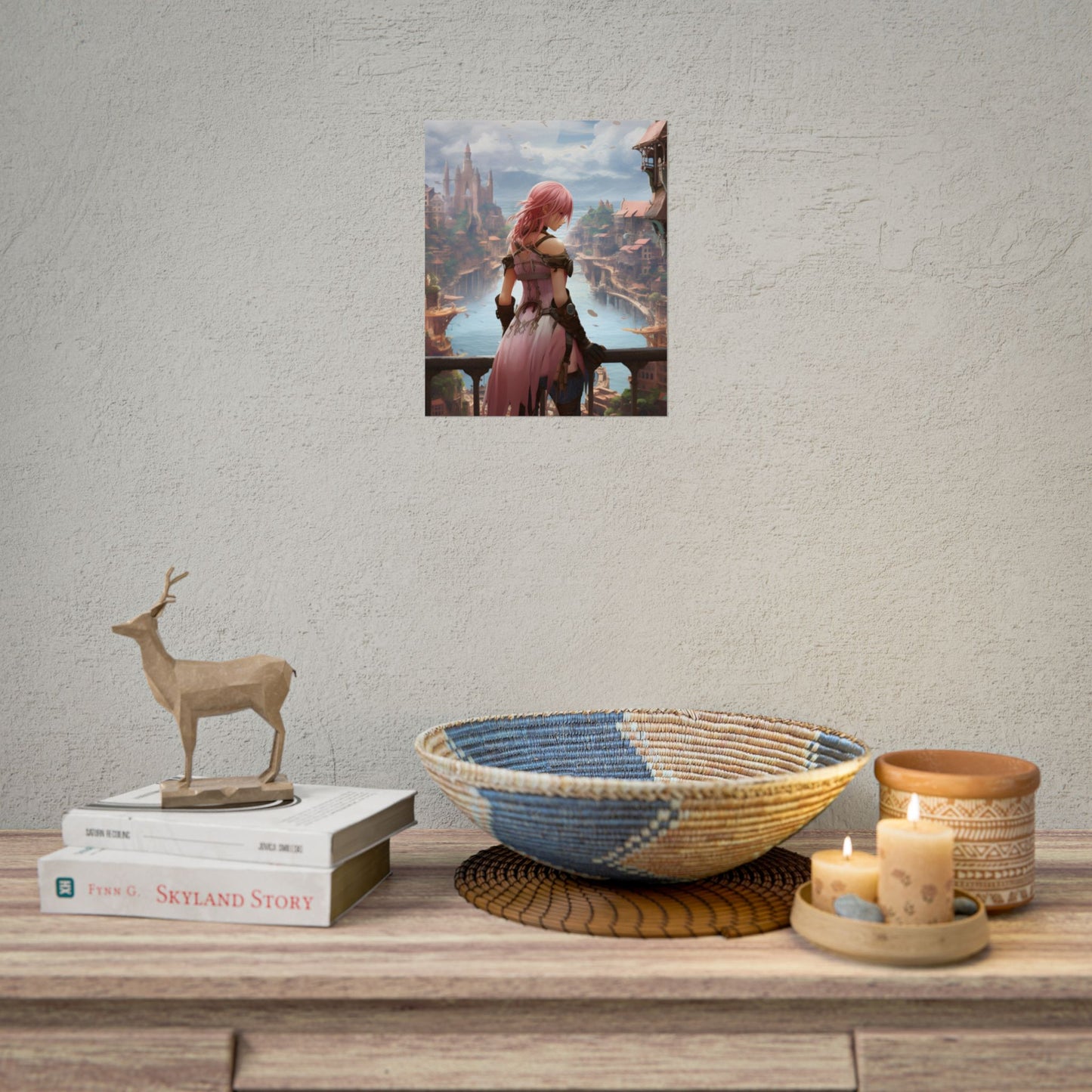 Anime Birds in Flight: Detailed Feathered Friends - Poster