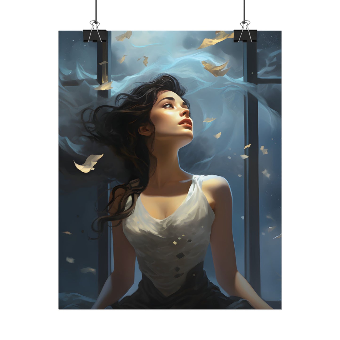 Friend and Companion: Intimate Moment Digital Art - Poster