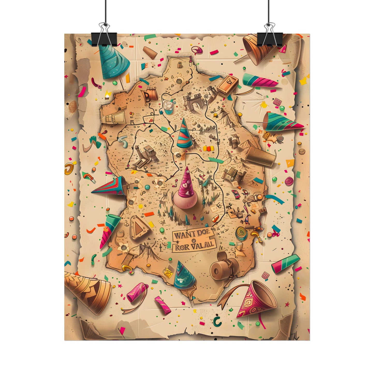 Whimsical Flynn Rider Illustration: Disney-Inspired Artwork - Poster