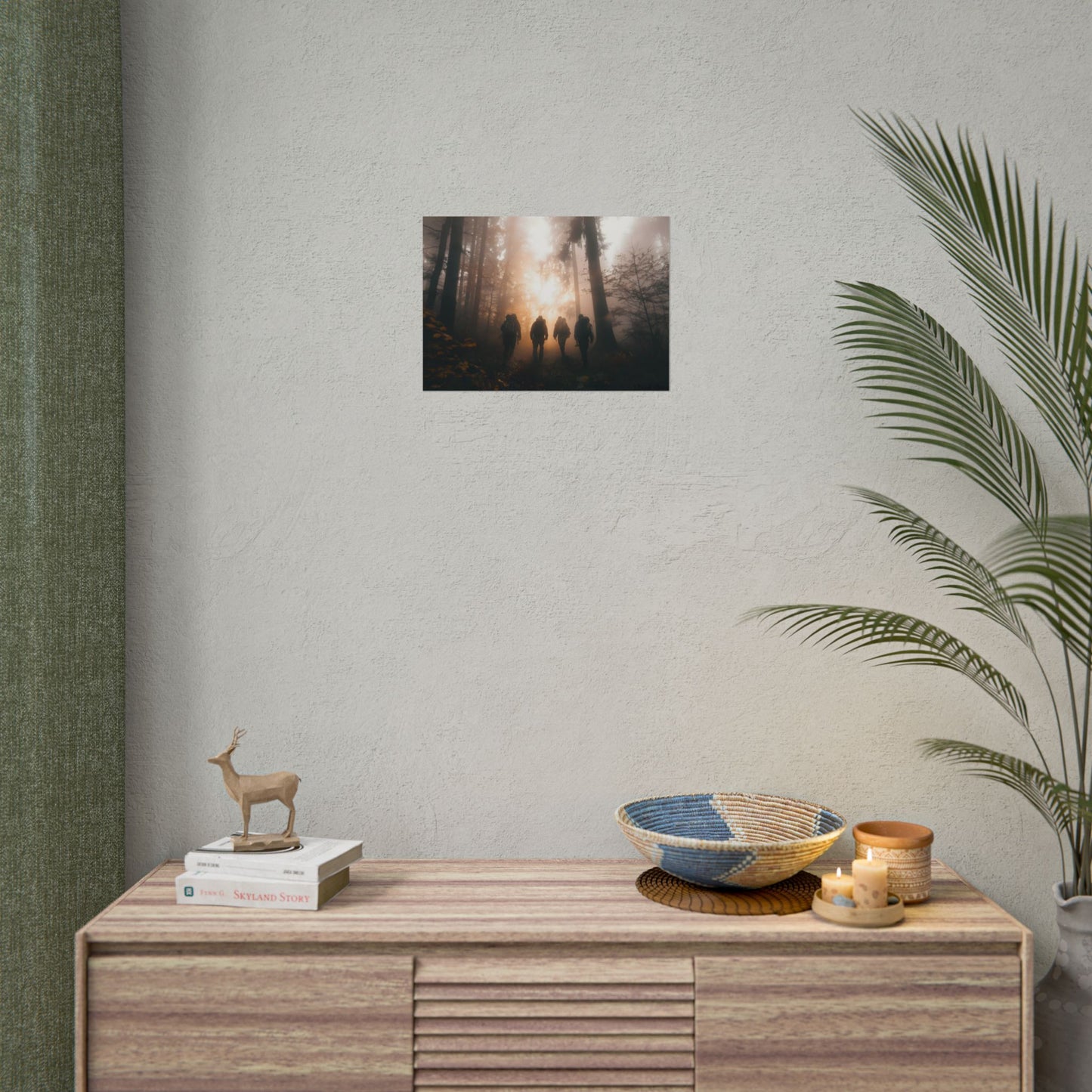 Adventure Through The Mysterious Forest: Group Expedition - Poster