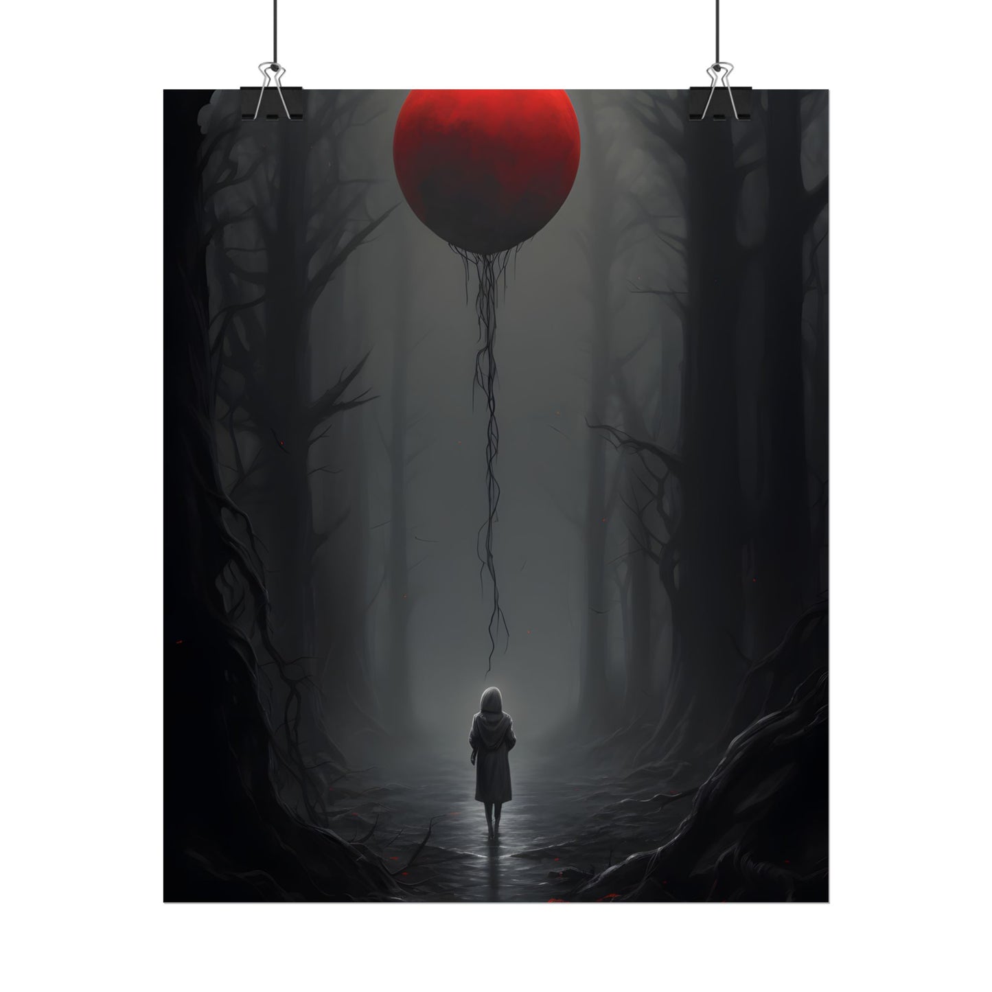 Youthful Moment: A Young Man in Nature's Outdoors - Poster