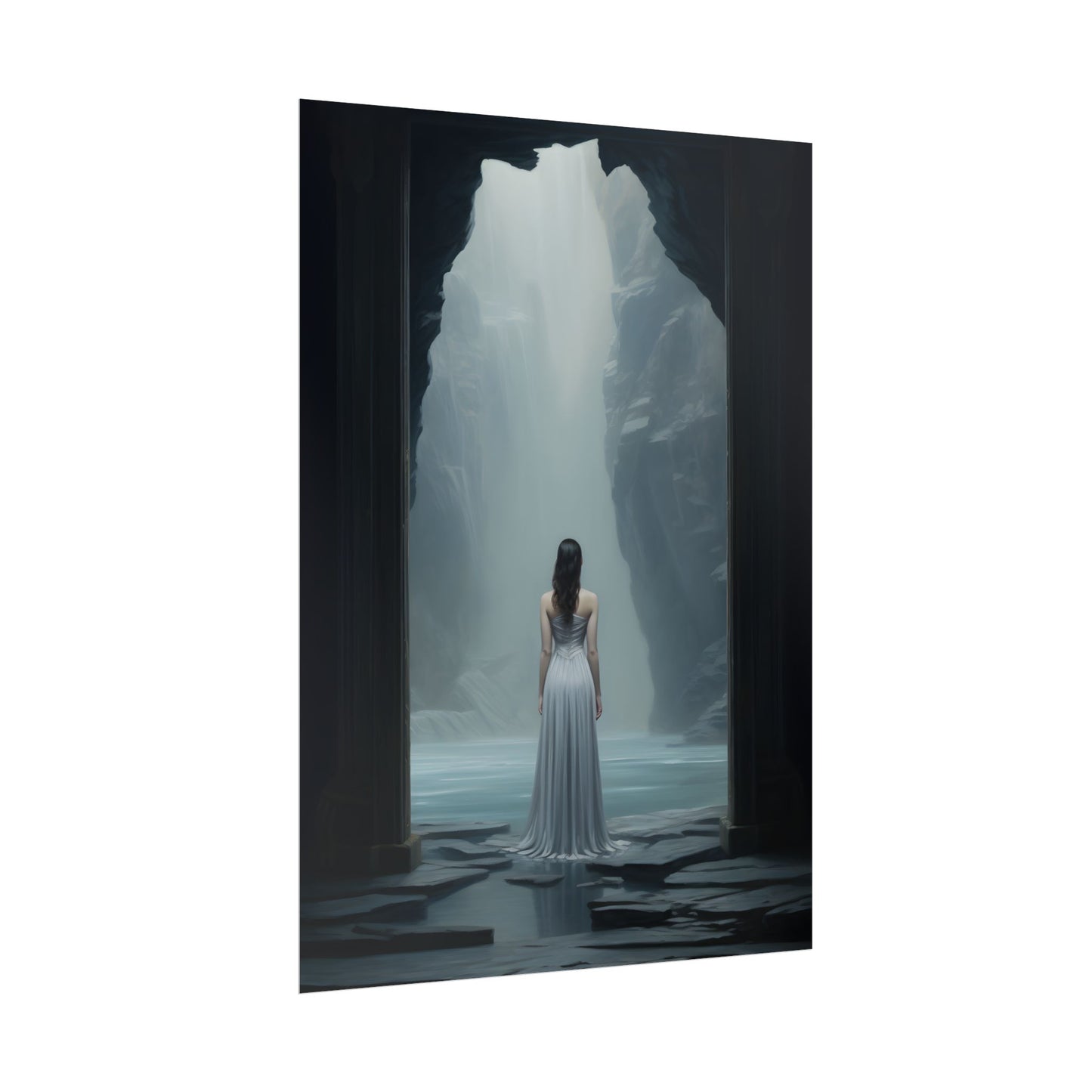 Serenity in Nature: Tranquil Outdoor Scene - Poster