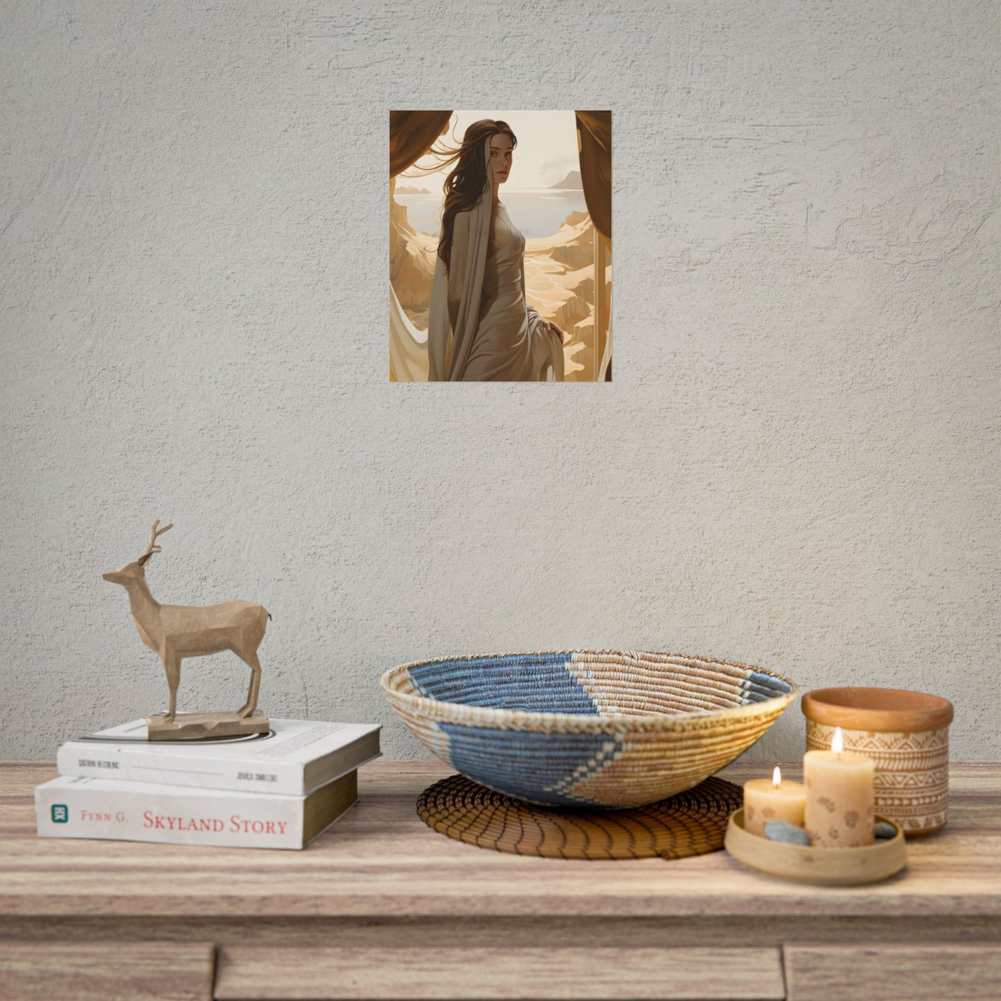 Artistic Book Cover: Unique Perspective - Poster