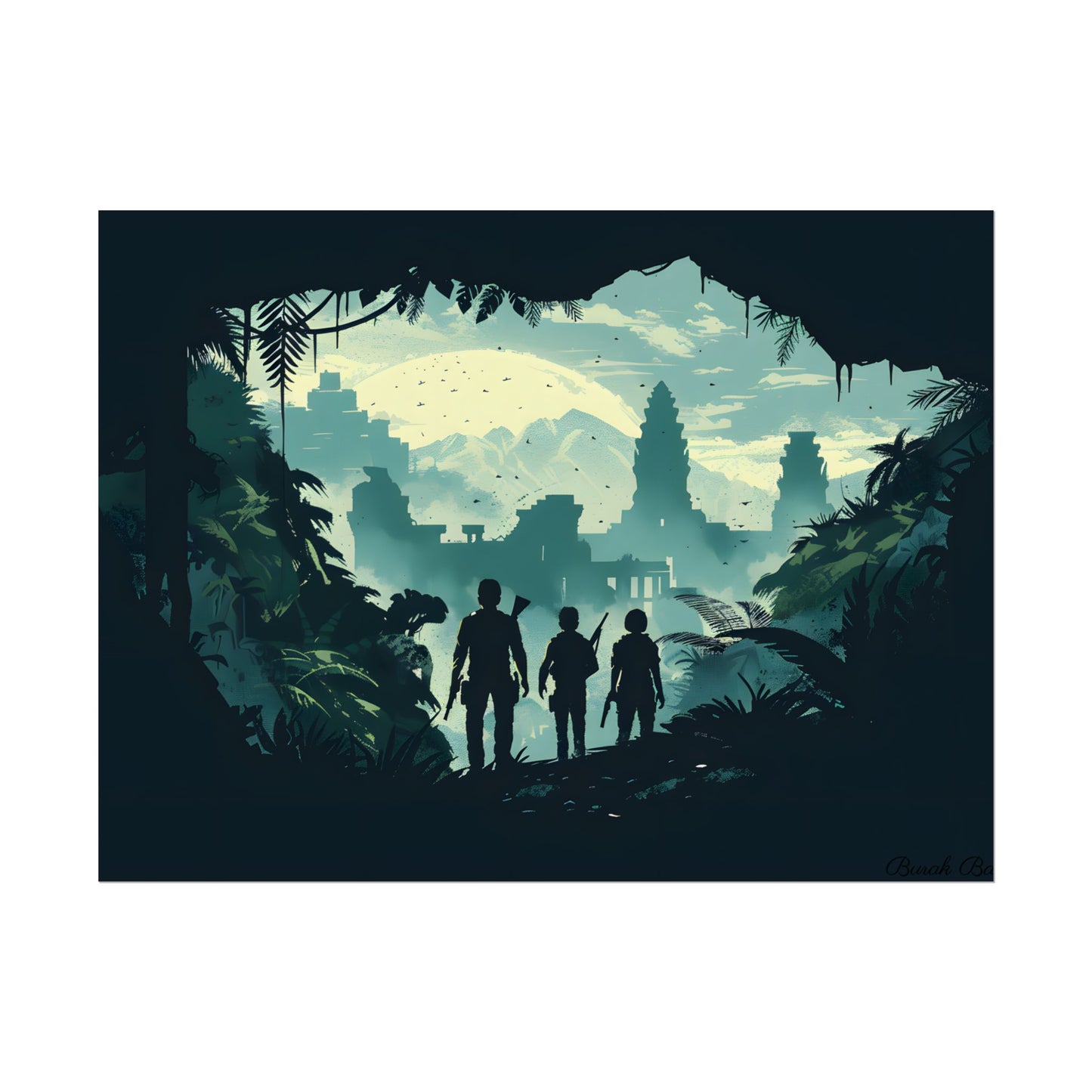 Adventurous Pair: Heroes by Side - Poster