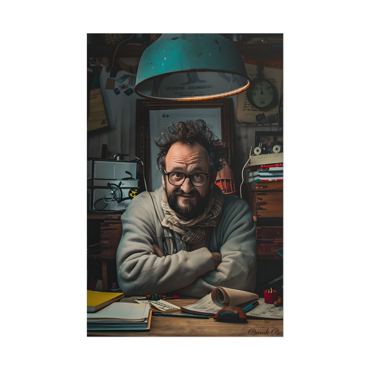 Reflecting On Self: Digital Artwork - Poster