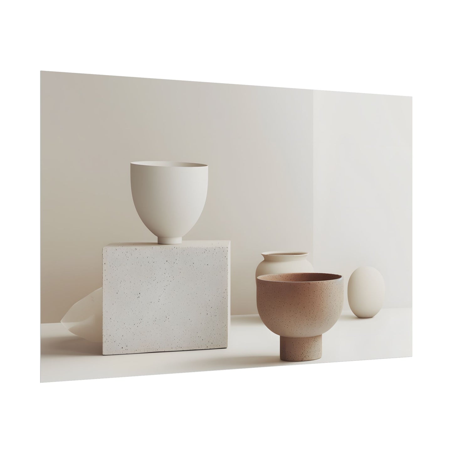Minimalist Modern Geometry: Artwork Design Product - Poster