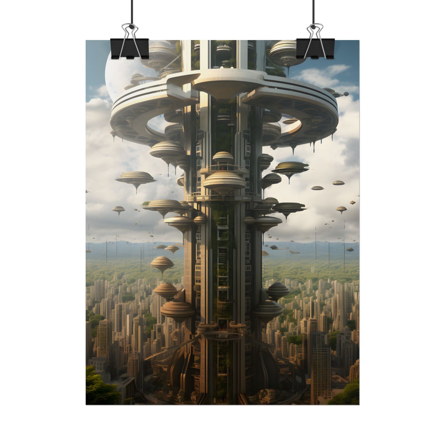 Dystopian Utopia Night: Community in City Public Space - Poster