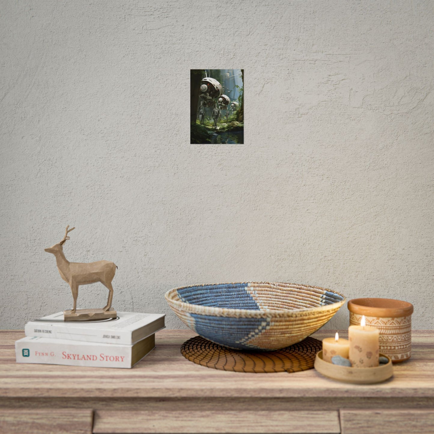 A haven for wildlife, powered by artificial intelligence - Robotic Sanctuary - Poster