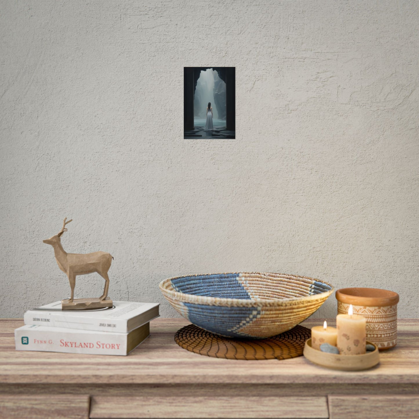 Serenity in Nature: Tranquil Outdoor Scene - Poster
