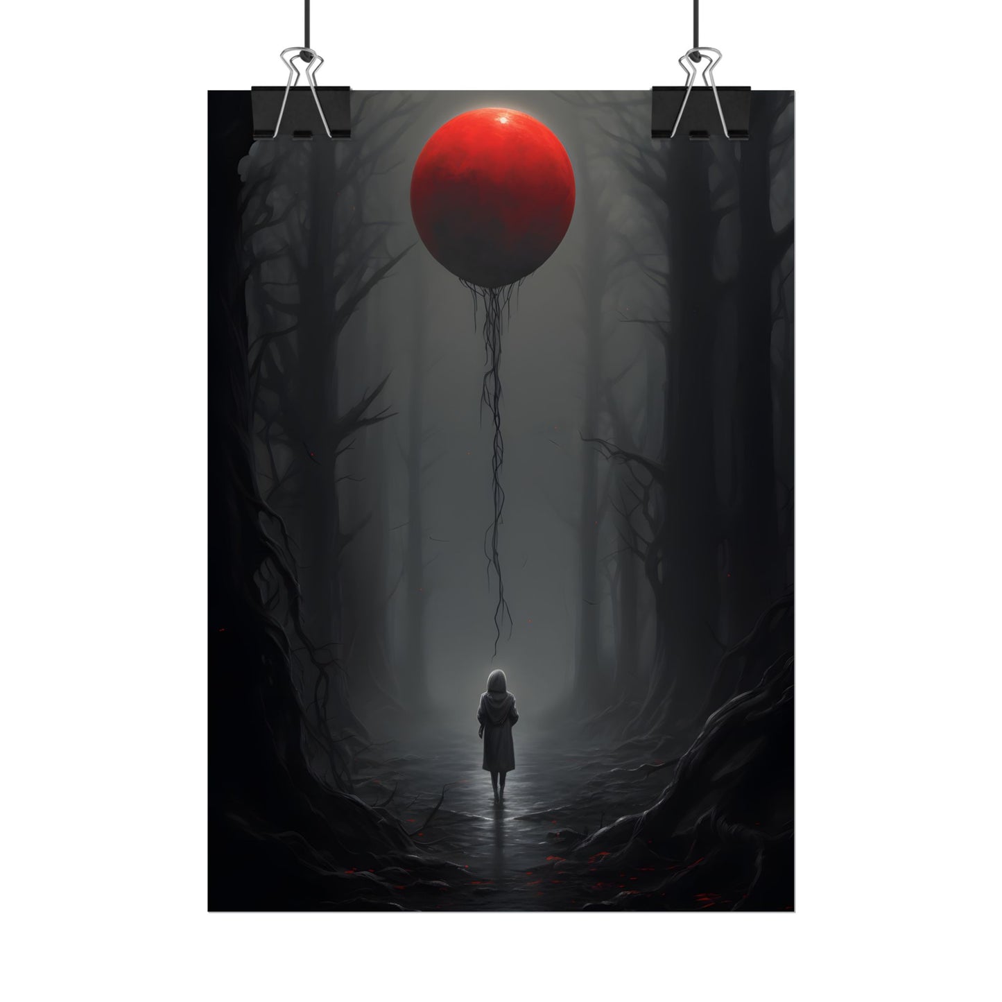 Youthful Moment: A Young Man in Nature's Outdoors - Poster
