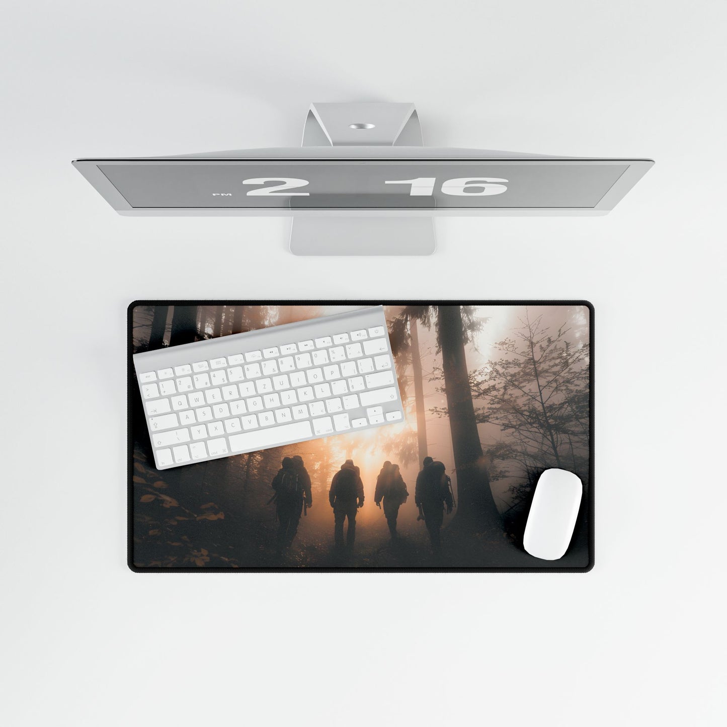 Adventure Through The Mysterious Forest: Group Expedition - Desk Mat