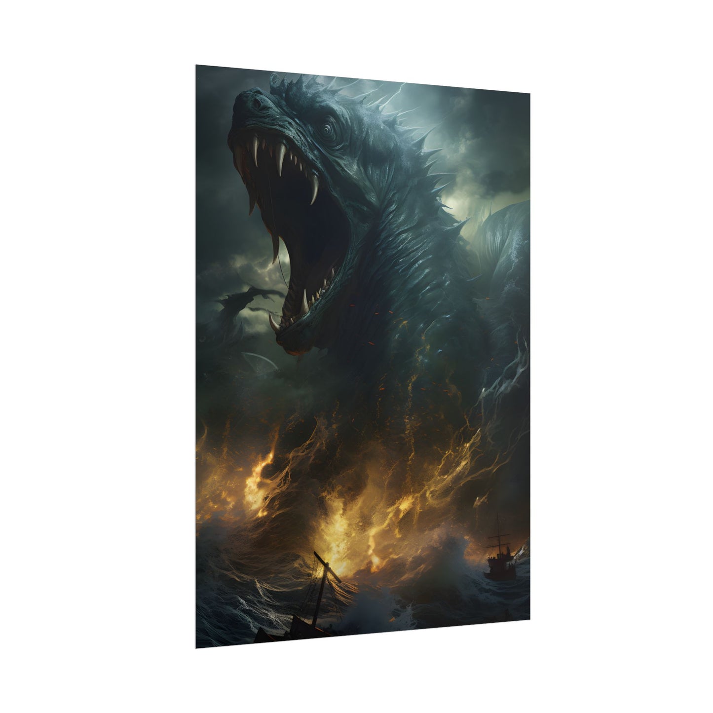 Ancient Sea Monsters: Mythical Creatures of Legend - Poster