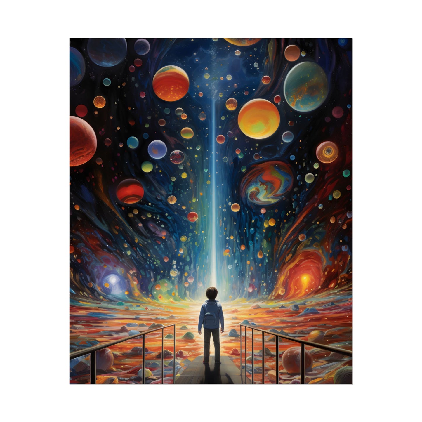Stellar Gallery: Wide Angle Wonder - Poster