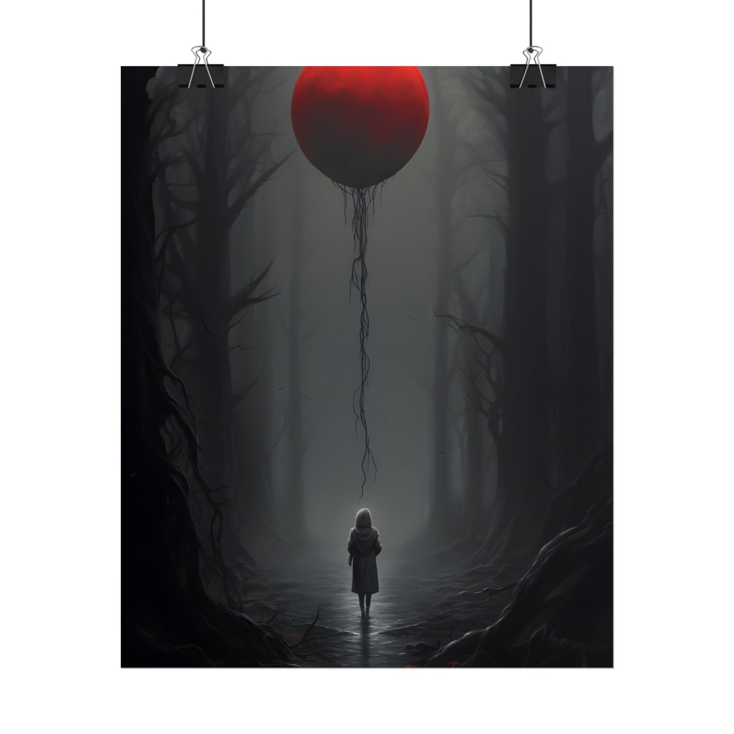Youthful Moment: A Young Man in Nature's Outdoors - Poster