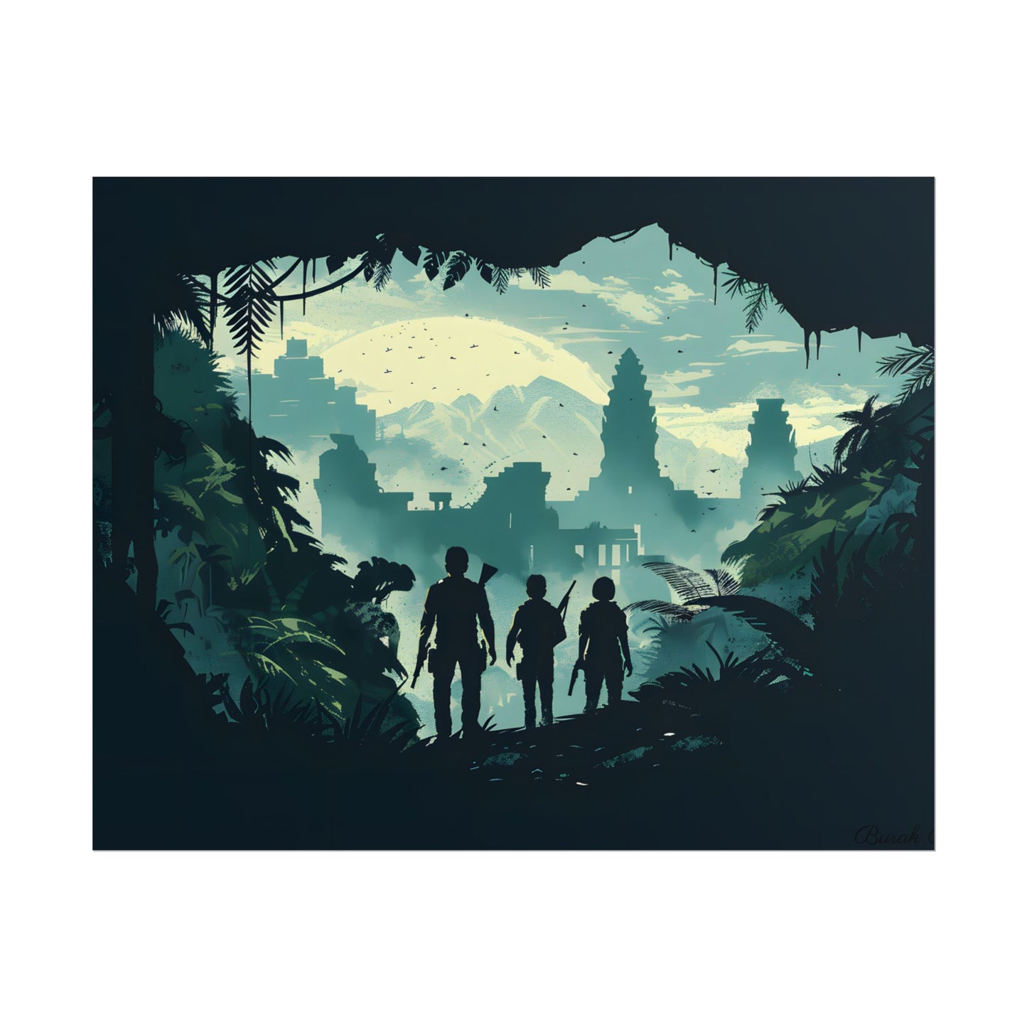 Adventurous Pair: Heroes by Side - Poster