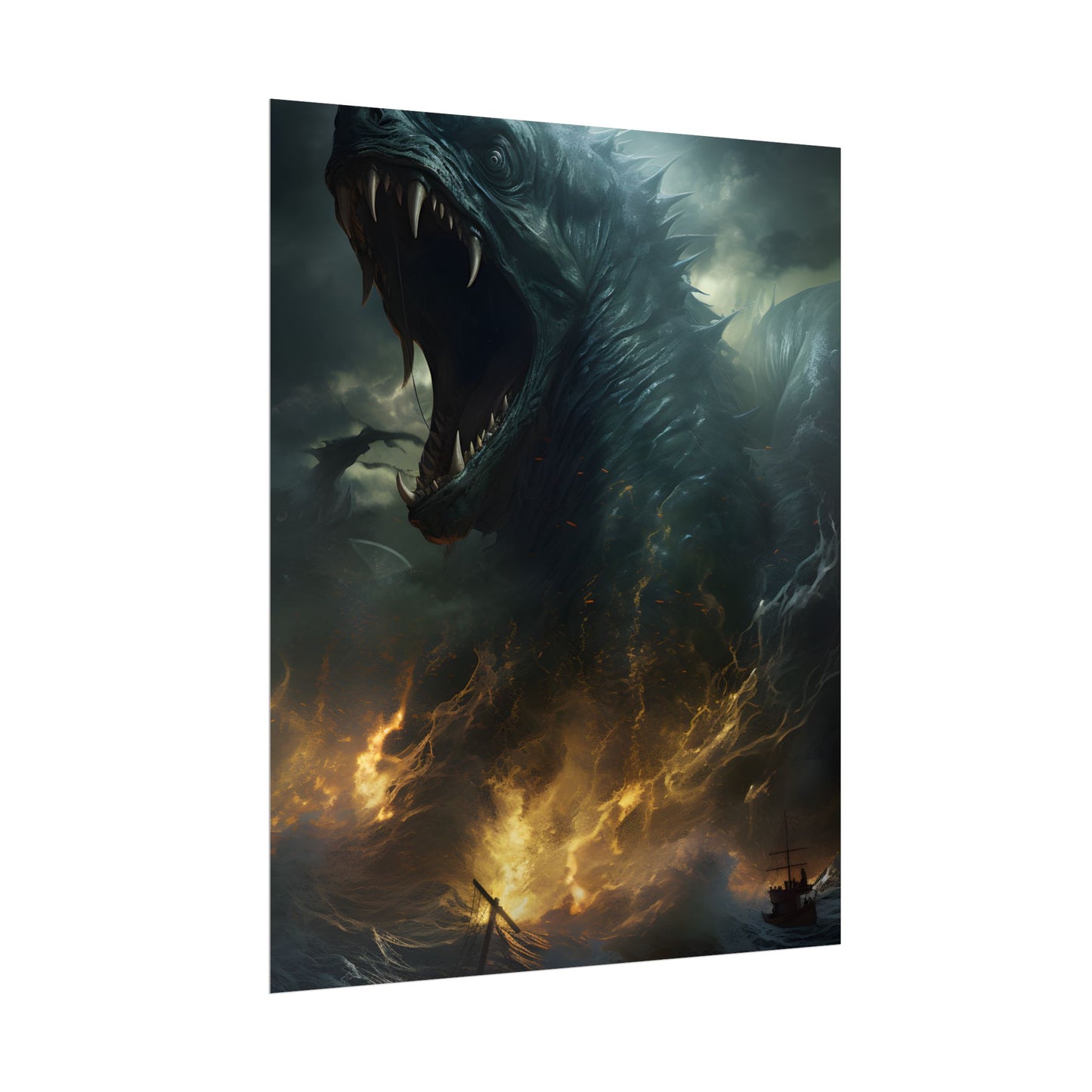 Ancient Sea Monsters: Mythical Creatures of Legend - Poster