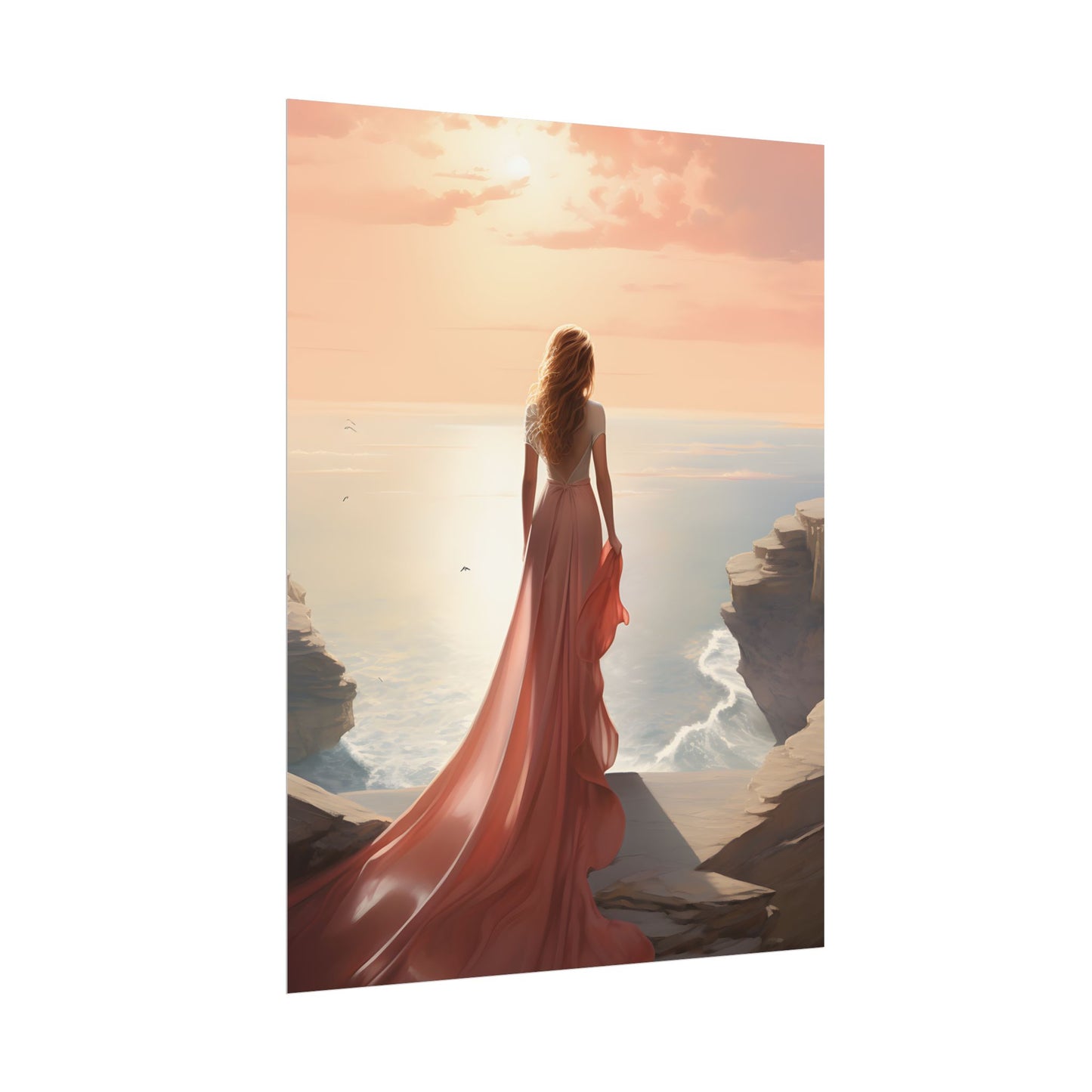 Studio Reflections: Moody Indoor Landscape - Poster