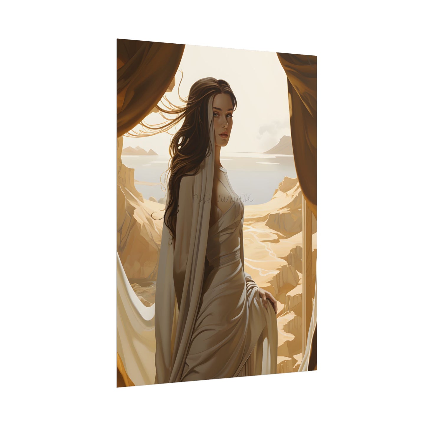 Artistic Book Cover: Unique Perspective - Poster