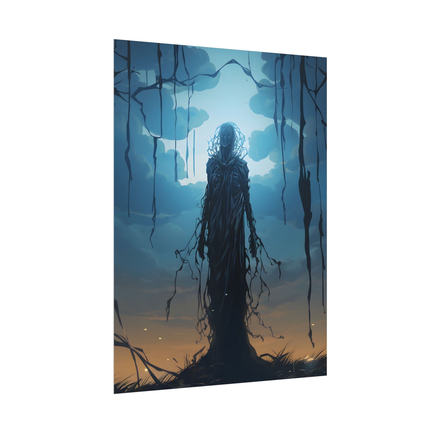 Writing Utensil Artwork: Creative Expression Above Paper - Poster