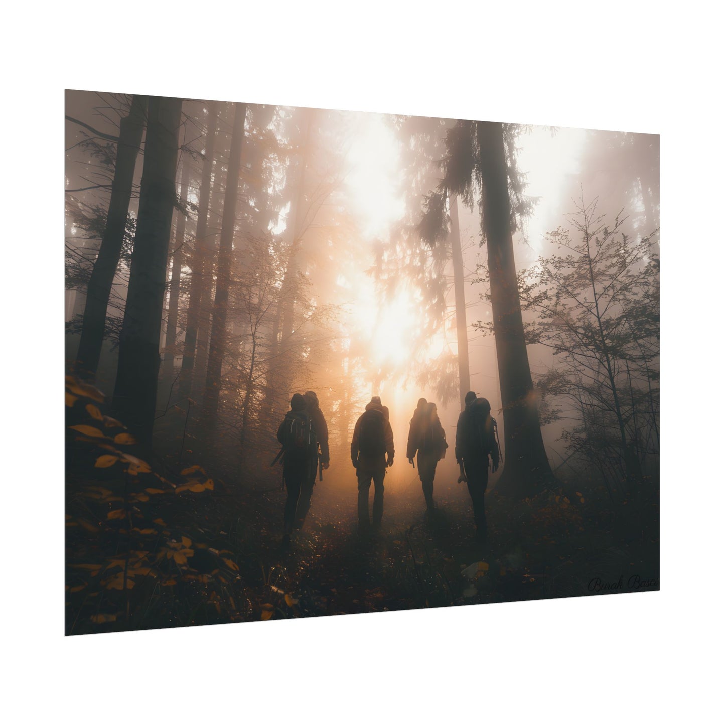 Adventure Through The Mysterious Forest: Group Expedition - Poster