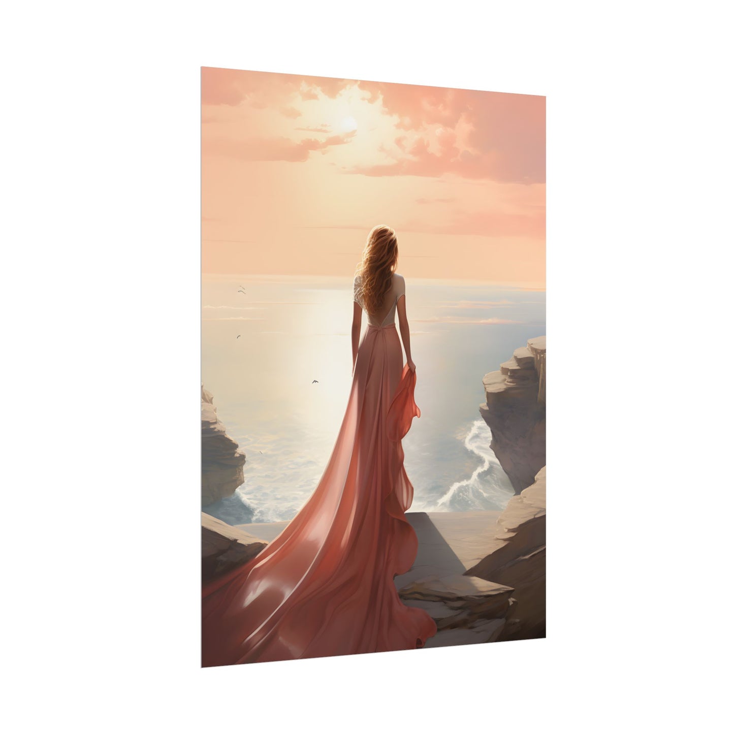 Studio Reflections: Moody Indoor Landscape - Poster