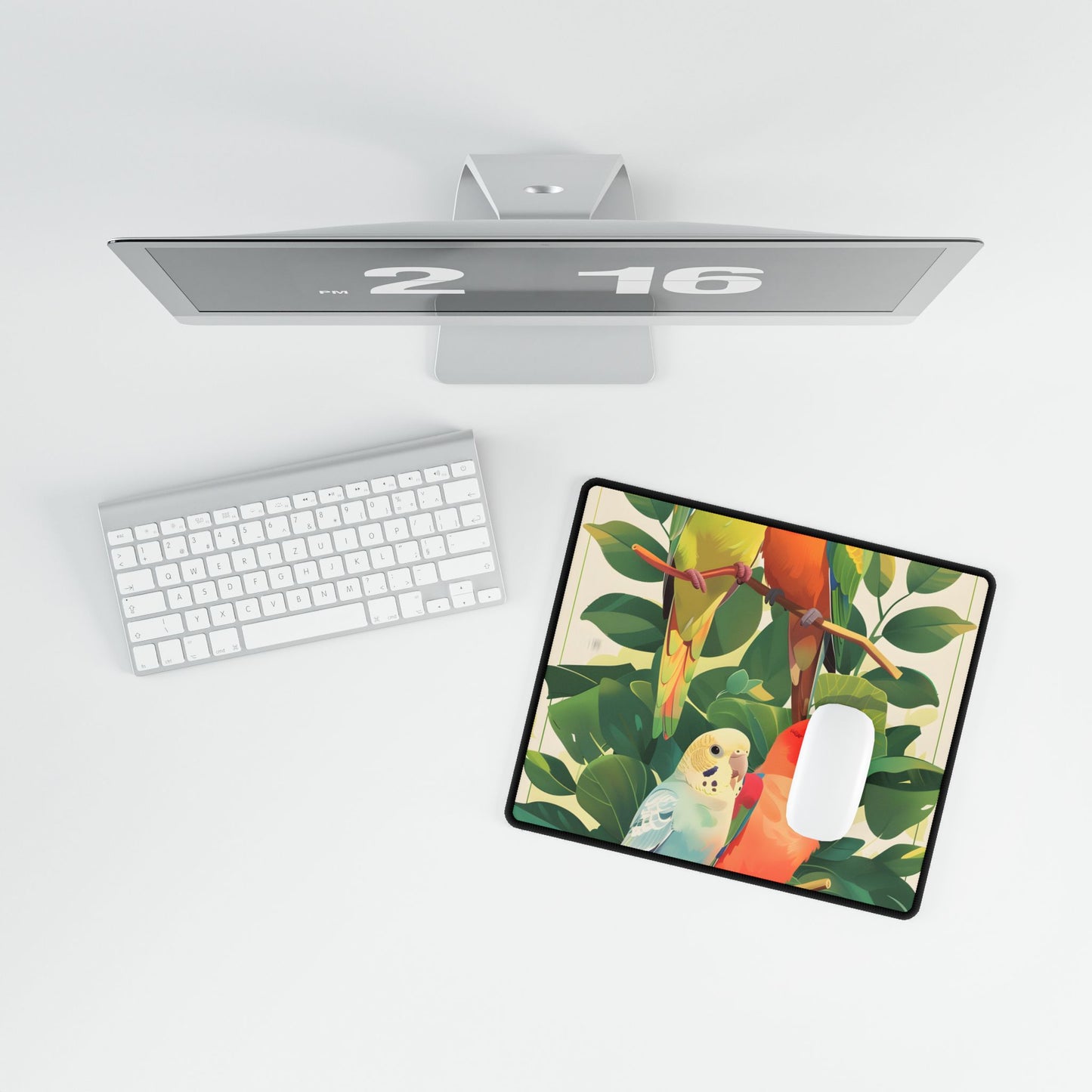 Colorful Data Insights: Visual Statistical Chart - Desk Mat