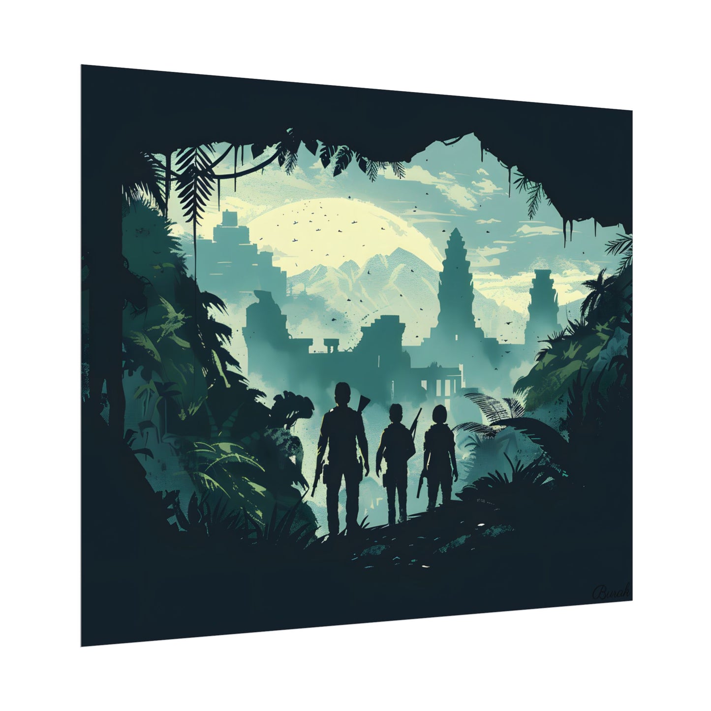 Adventurous Pair: Heroes by Side - Poster